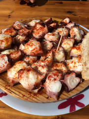 Galician style octopus 