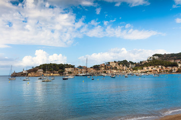 Fototapeta Port De Soller Majorka - Hiszpania obraz