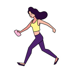 avatar woman person vector design