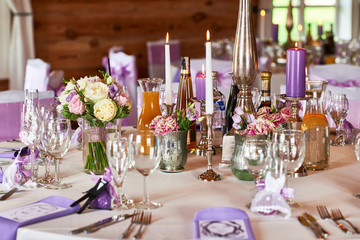 Wedding banquet hall decoration