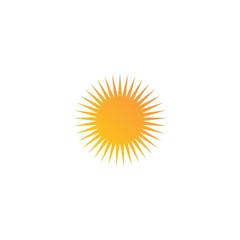 sun ilustration logo