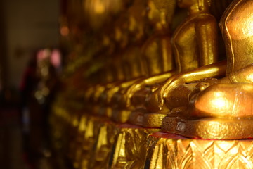 Golden Buddha statue, Thailand