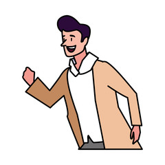 Avatar man person vector design