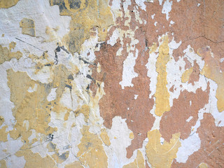 Fond et texture âgés. Le mur de l& 39 ancien bâtiment. Ciment et vieille peinture.
