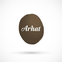 Monk fruit siraitia herb plant vector traditional