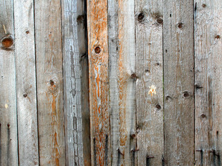 Wooden background and boards planked together