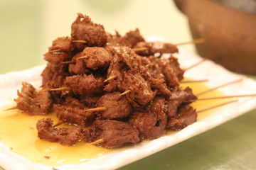 Vegan Beef Satay 2