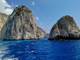 mountains and rocks in Greece