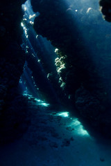 Fototapeta na wymiar Caves at the Red Sea, Egypt