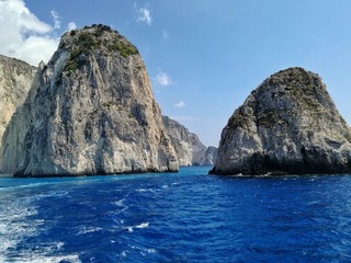 mountains and rocks in Greece