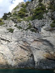 Fototapeta na wymiar mountains and rocks in Greece