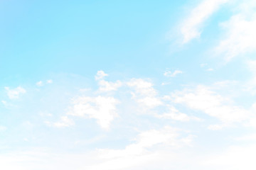 Fototapeta premium bright blue sky in motion