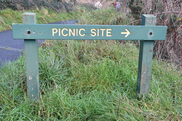 tablica picnic site © Barbara Bajorek