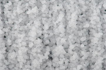 Many round white balls