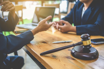 Lawyer are currently providing legal advice to clients.Legal planning