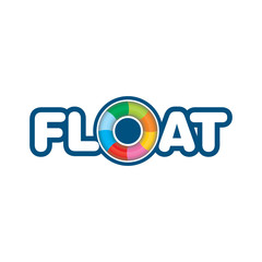 Ice Cream Float Logo