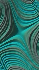 Artfully 3D rendering fractal, fanciful abstract illustration and colorful designed pattern