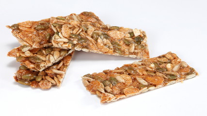 Almonds & Seeds Florentines-with loads of almond flakes, sunflower seed and pumpkin seed 