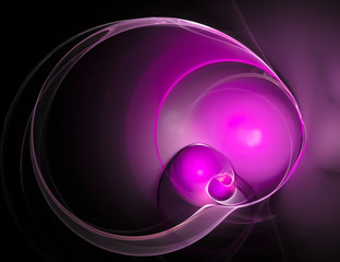 Image of a colorful and mysterious fractal