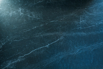 Obraz premium textured marble countertop cracked plate, close-up