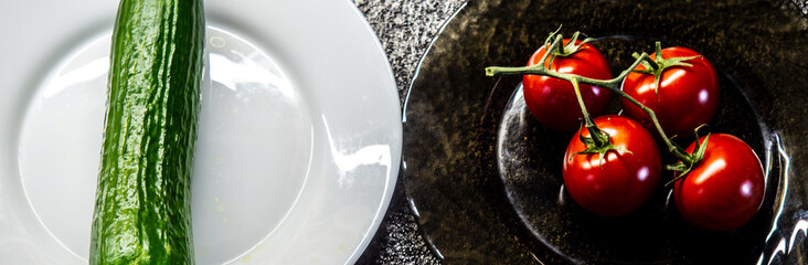 fresh vegetables on the table