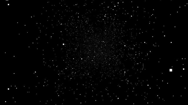 Short Cycle Moving Back and Forward in a Random Starfield Mask