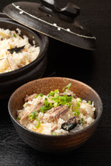 秋刀魚ご飯