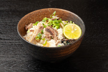 秋刀魚ご飯