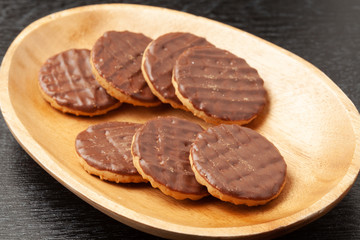 チョコレートビスケット