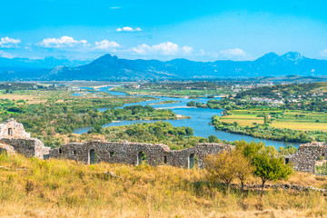 Panoramic View of Rozafa Castle