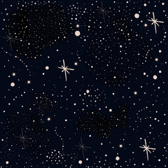 Seamless Pattern with stars