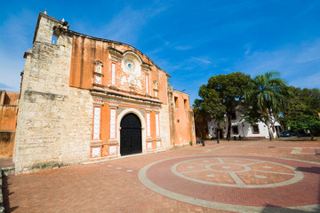 Dominicos Convent - the first Catholic church and University of the New World located at Colonial...