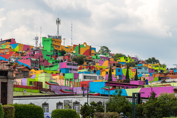 Toluca city center skyline
