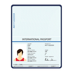 Passport Identification Document