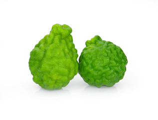 bergamot isolated on white background