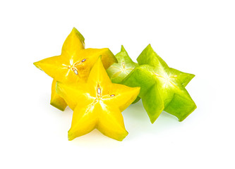 Star apple on white background © arunsri