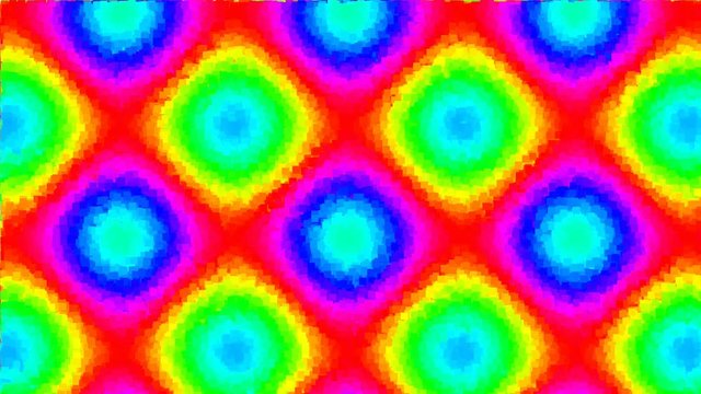 70s Style Bright Psychedelic Psychedelia Lens Distorted Effect Filter Motion