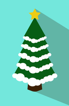 Christmas Tree Vector Ilustration