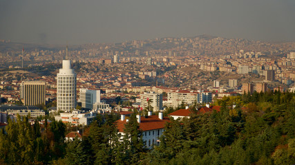 Botanical park and Turkey's capital, Ankara