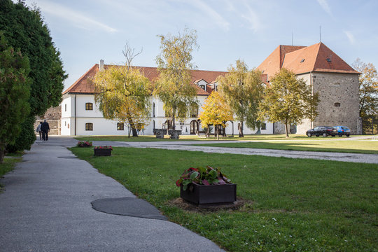 Town of Levice, Historical Building of Tekov Museum, Slovakia. 