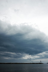 Storm Incoming Over Lake