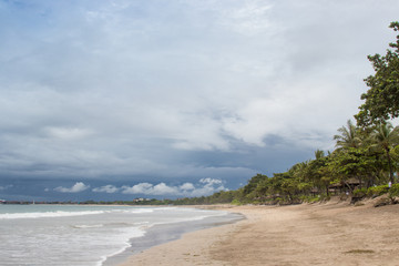 a paradise on earth, the best place for relaxing, tropical beach, Relax in the tropics on the beach near the sea. Indonesia, Bali island. Relax and vacation, travel