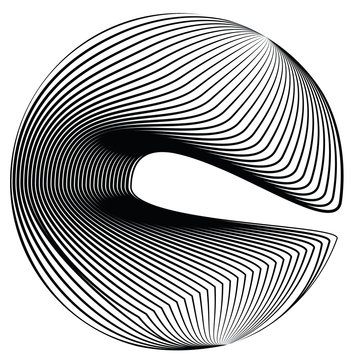 Halftone design element. Sphere, circle. Vector illustration EPS 10 isolated on white background - Vector - Images vectorielles