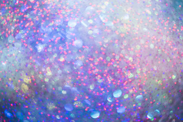 glitter bokeh lighting effect Colorfull Blurred abstract background for birthday, anniversary, wedding, new year eve or Christmas