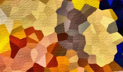Fototapeta premium Geometric mosaic colorful texture background. Mixed diamonds abstract artistic pattern.