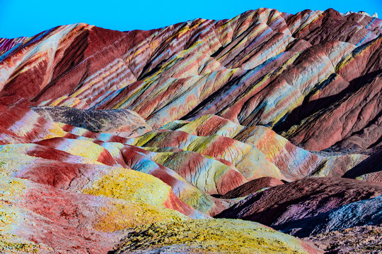 Zhangye Danxia Landform Geopark Gansu China