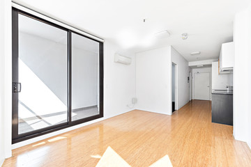 Empty and unfurnished brand new apartment