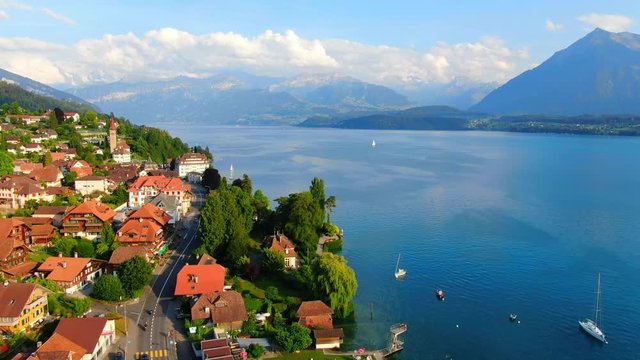 Lake Thun Switzerland 