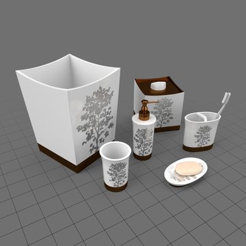 Modern bathroom set 4