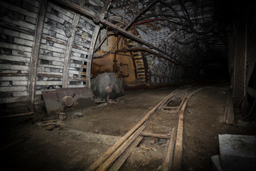 kopalnia górnictwo przemysł - obrazy, fototapety, plakaty